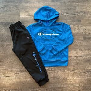 Champion 6/7 Athletic Space Dye Hoodie and Jogger Matching Set